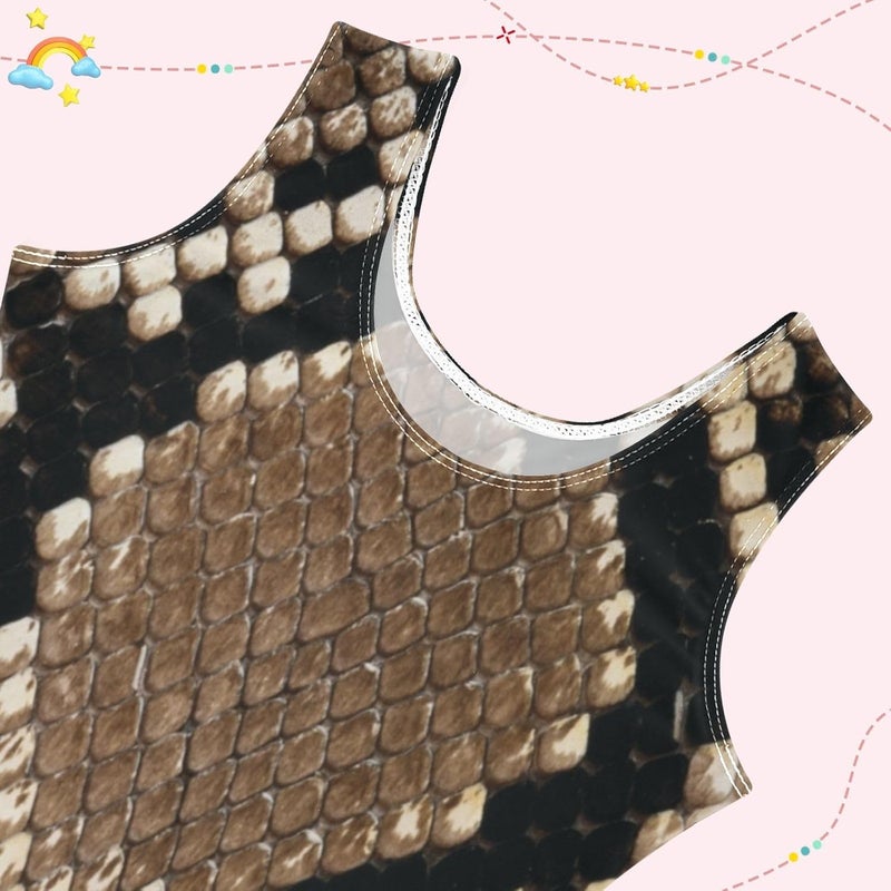 Aflyko Animal Print Gymnastics Leotard for Girls Ballet Unitard Toddler Dance Outfit - Image 3